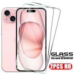 Premium Tempered Glass Screen Protector Case - 4 - Pack Set - iPhone 6 6 s (2pcs HD)