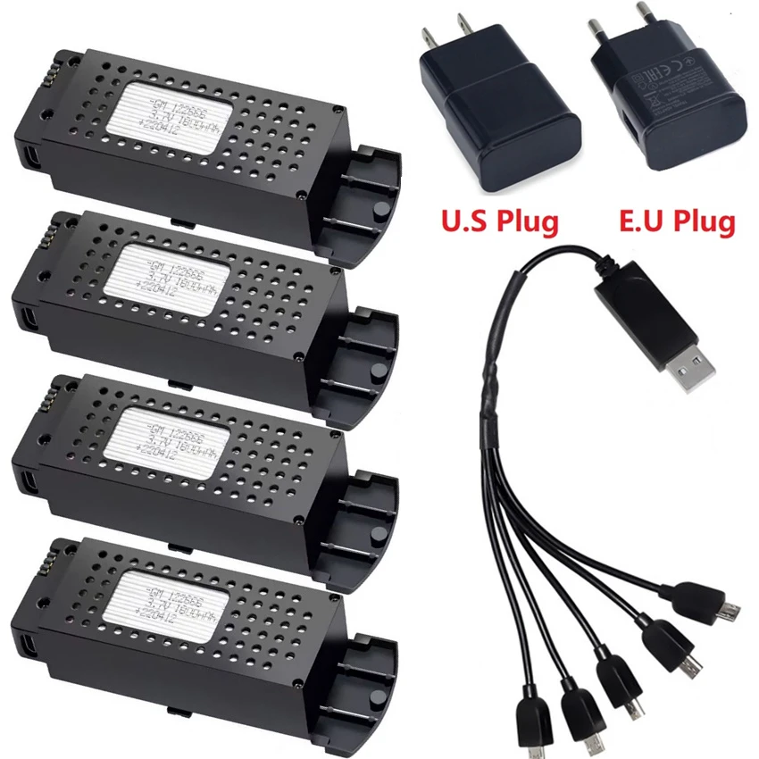 Baterías De 3,7 V Para Helicóptero RC, Batería De Iones De Litio