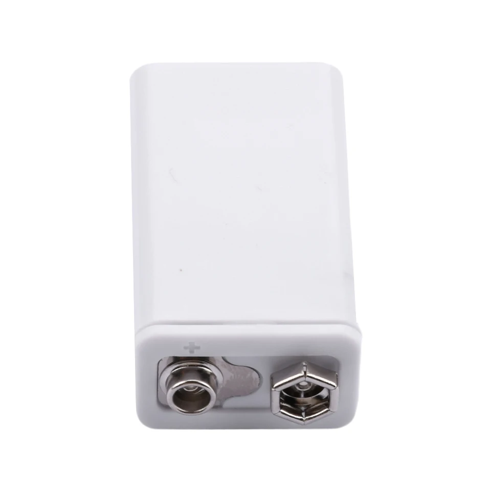 Kit Batteria Ricaricabile Li-ion 9V 850mAh E Caricabatterie Per Sistema Di Allarme Multimetro Rilevatore Di Fumo Microfono Controller - Foto 7