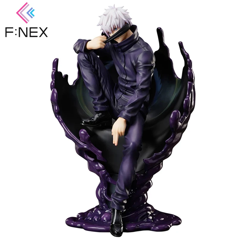 

Original Genuine F:NEX Jujutsu Kaisen 24cm Gojo Satoru Anime Figure PVC Collectible Model Toys Dropshipping Ornament Doll Gifts