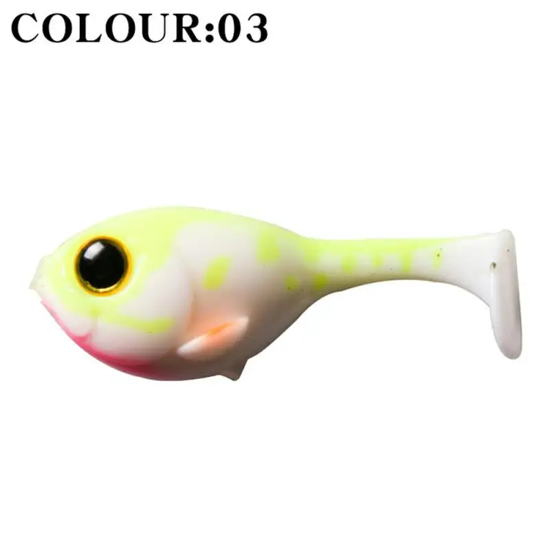 

Baby Deraball свимбейт, Мягкая приманка Balloonfish 60 мм, 10 г, искусственная силиконовая приманка с крючком для ловли окуня, искусственная приманка