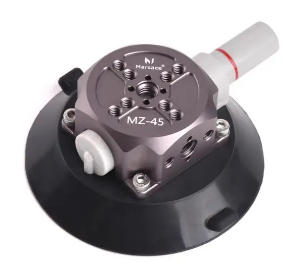 

Aluminum Alloy Suction Cup ABS Vacuum Pump Ultra-Strong Suction for Gopro Outdoor Sports Camera Photography Shooting Accessories