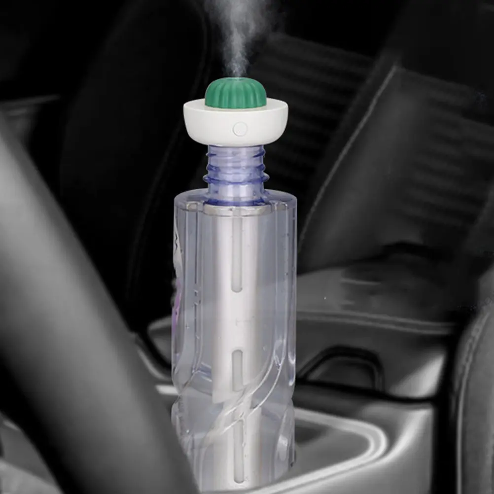 1세트 미니 휴대용 병형 가습기 소형 USB 차량용 분무 가습기 가정 사무실 여행용 개인 아로마 디퓨저