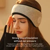 2 in 1 Noise-reducing Sleep Earplugs Adjustable Eye Mask InsulatedEarplugs Travel Nap Lunch Break Sound Insulation Earmuffs 5