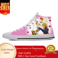 Japanese Anime Manga Cartoon Candy Candy Fashion Casual Cloth Shoes High Top Lightweight Breathable 3D Print Men Women Sneakers 1