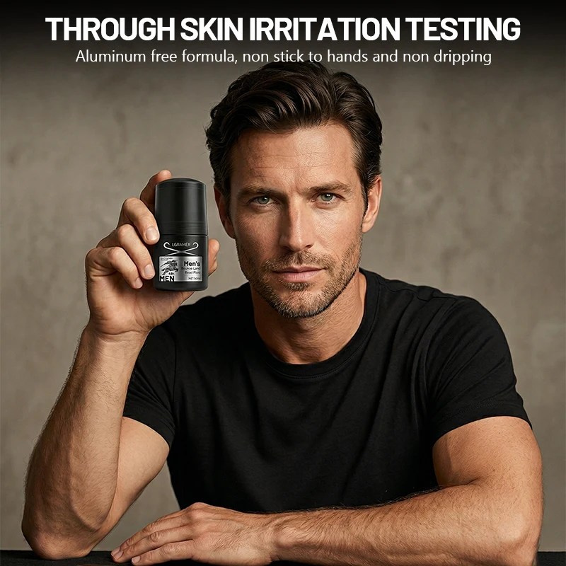 Long Lasting Roll-on Deodorant Stick For Men Cooling Aroma Perfume_voghion.com