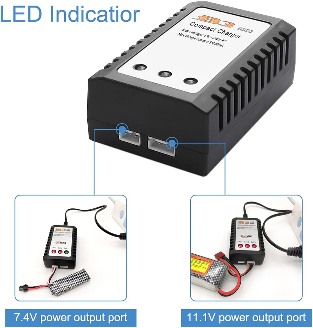 Chargeur de batterie Lipo 2-3s S3B01 VB