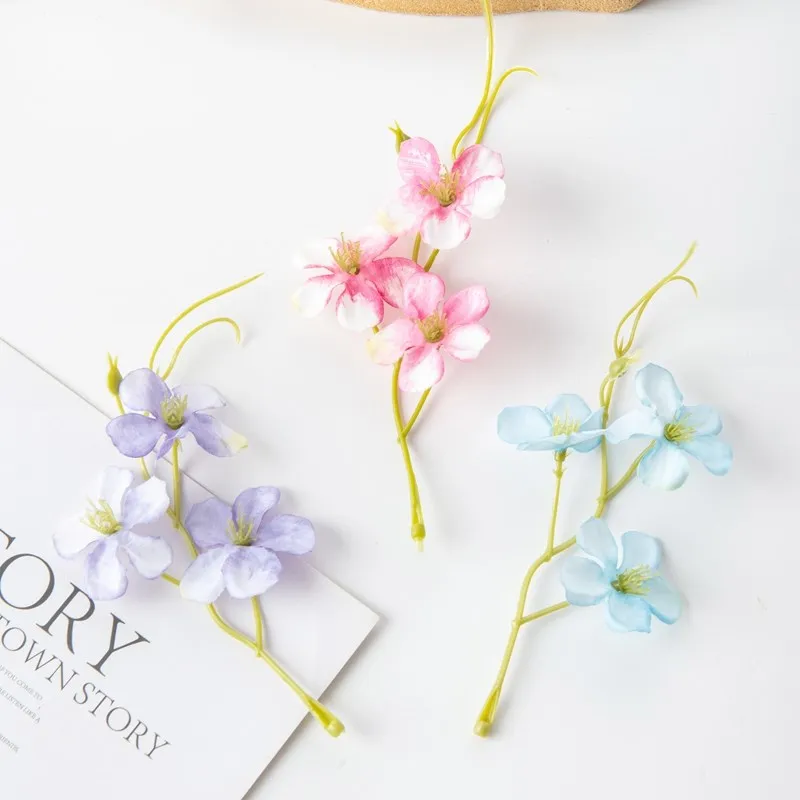 10 Stück künstliche Blume Seide Gänseblümchen DIY Candy Box Sammelalbum Garten Familie Weihnachten Dekorationen Hochzeit Blumenstrauß Zubehör – Detail 7