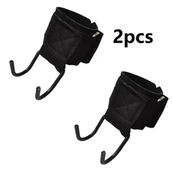 Enhanced Heavy Duty Weight Lifting Support Straps and Hooks (2pcs)