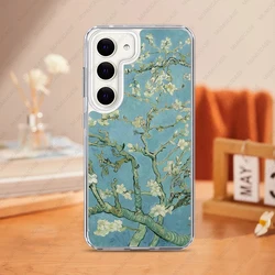 Dual-Layer Shockproof Protective Case with Van Gogh's Landscape Art Design for A14 (E01)