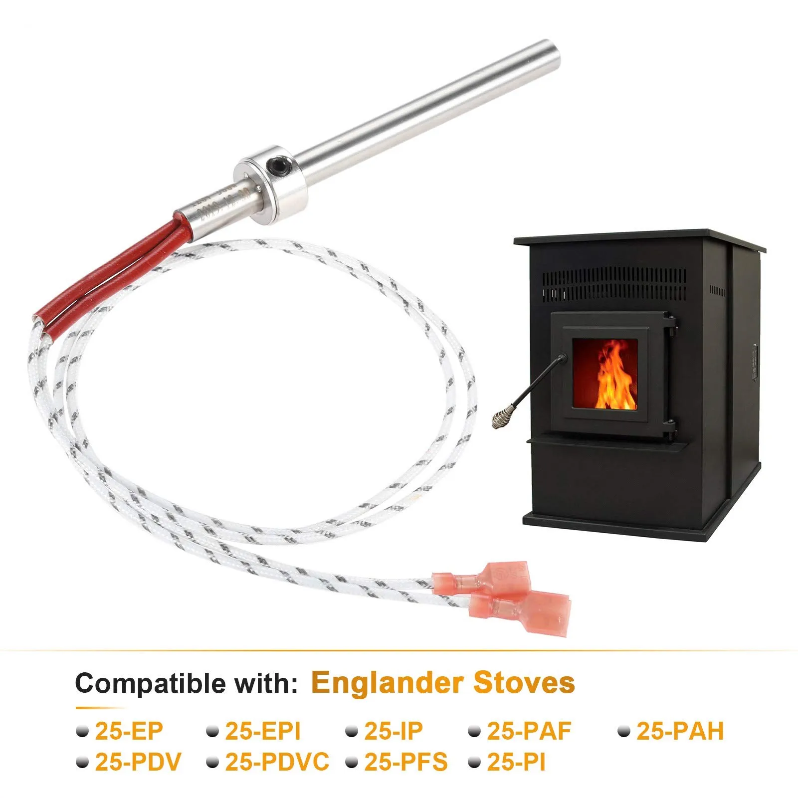 PU-CHA Igniter Compatible for Englander Pellet Stove Igniter, England Stove  Works Igniter 120V 300W - AliExpress