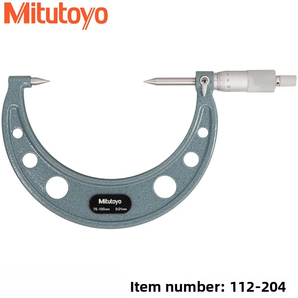  일본 미쓰토요 112-153 154 155 156 201 202 203 204 더블 포인트 마이크로미터 측정 범위 0-25mm/0.01mm