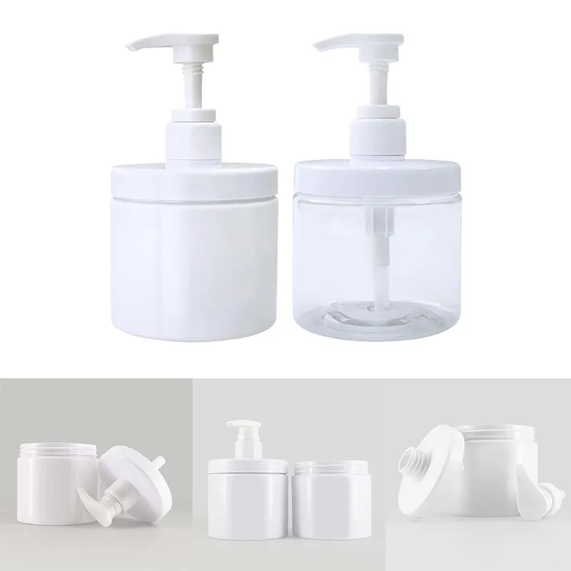 Soap dispenser Foam pump bottle Shampoo dispenser Foaming soap dispenser Soap dispenser bottle 500ml Clear Bottle Liquid Container Soap Dispenser Shampoo Lotion Shower Gel Foam Pump Bottles Wide Mouth Hand Washing Bottle