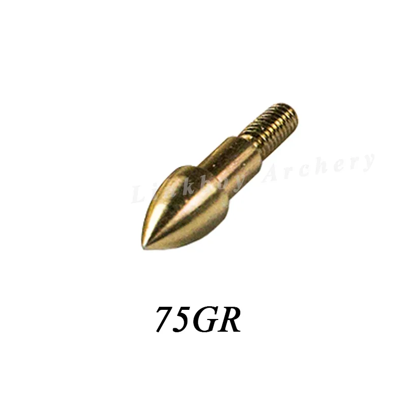 Archery Arrows Archery Arrowhead 12pcs Archery Arrows point tips Weight 75gr 90gr 100gr 125gr Broadhead Arrowhead for Compound Traditional bow Hunting shooting