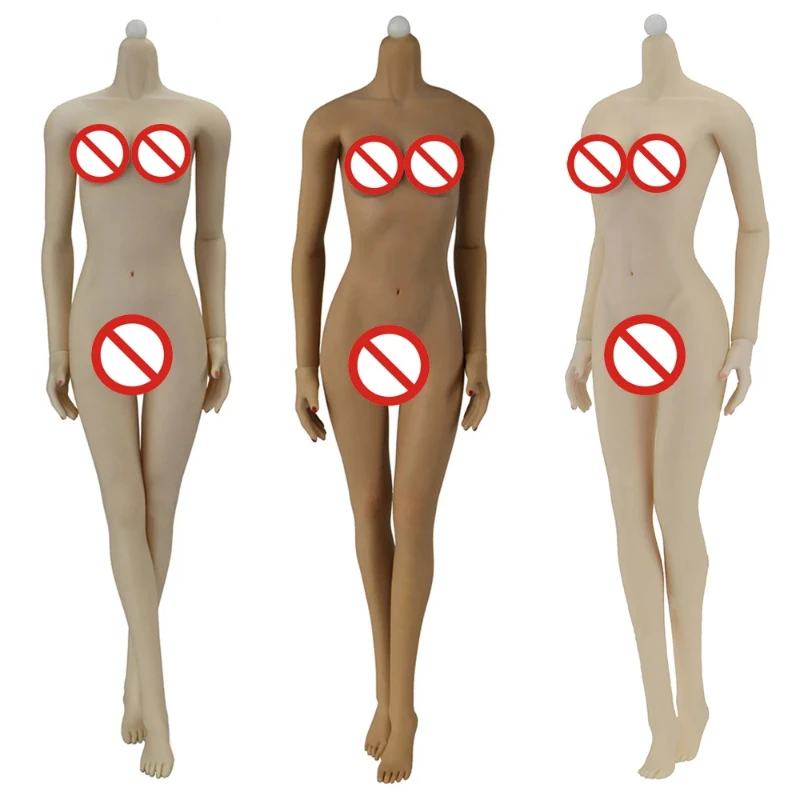 

1/6 JIAOU DOLL JOQ-03C/JOQ-05F передвижной женский скелет с большой грудью и помпоном второго поколения для лепки головы 1:6