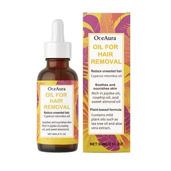 Gentle Nourishing Body Hair Removal Oil - Soft, Clean, and Essential Care (60ml)