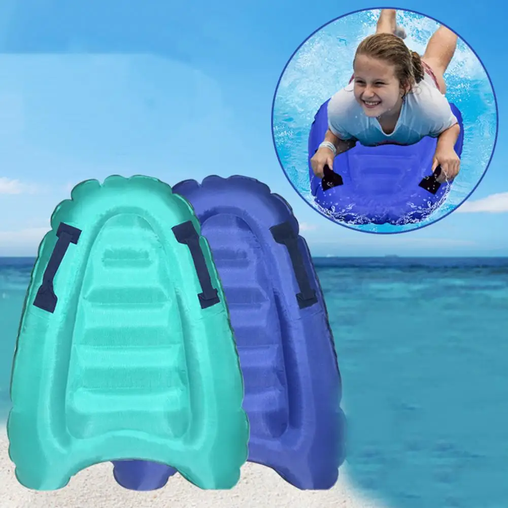 

Outdoor Inflatable Surfboard Buoy Kickboard Kids Safe Sea Surfing Board Strong Buoyancy Fun Toy Floating Surfboard Water Sports