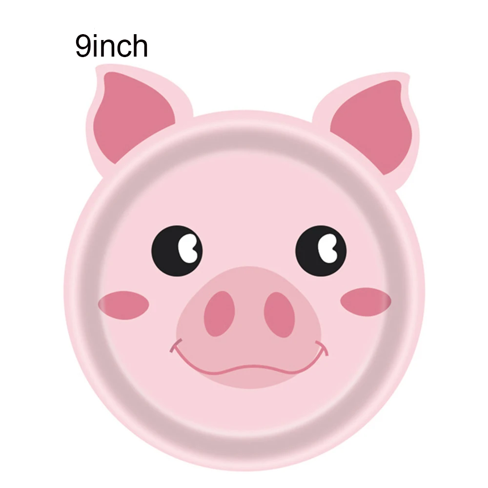 9in Piglet Plates