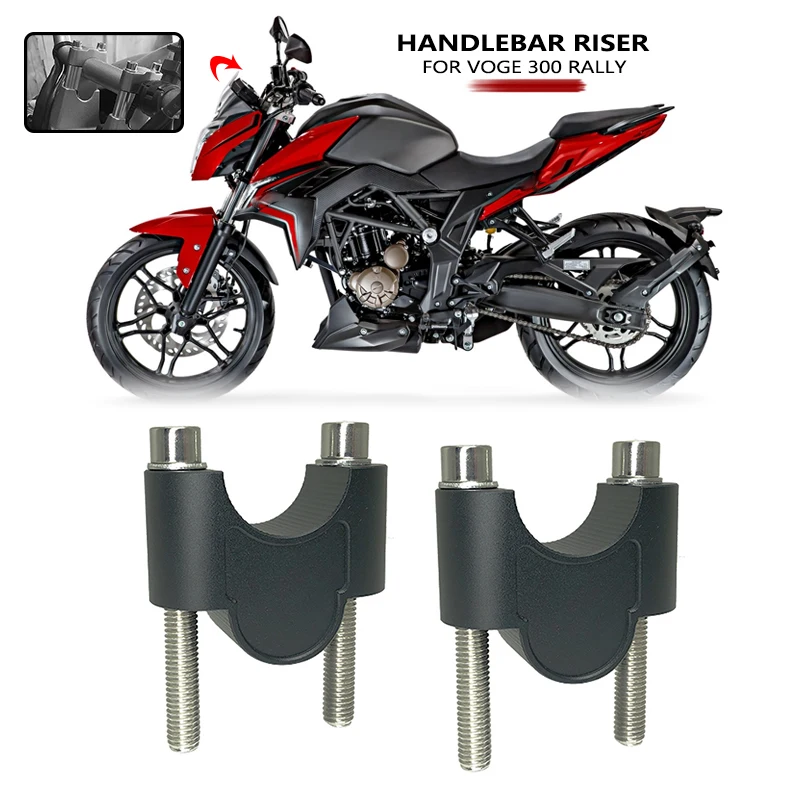 Accessori Moto Manubrio Riser Bar Mount Maniglia Morsetto Rise Fit For Voge 300 Rally 300 Gy Rally300