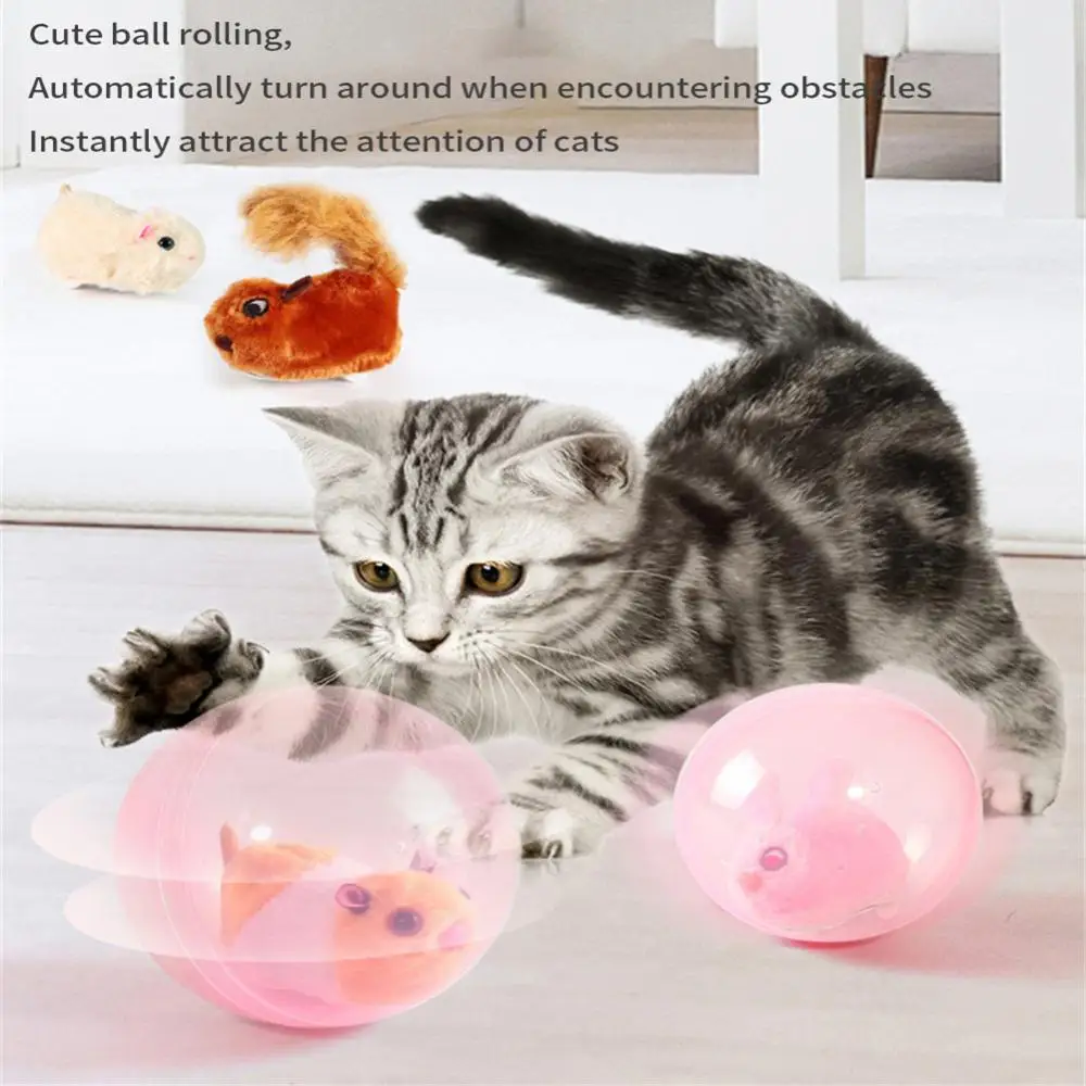 Electric Rolling Ball Toy Electric Simulated Plush Hamster Ball