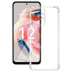 Silicone Soft Shockproof Clear Phone Case - Enhanced Protection Cover for Redmi Note12 Turbo (Shockproof Case)