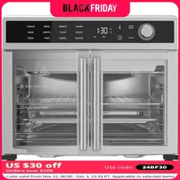 Air Fryers,French Door Air Fryer Oven,12 Cooking Functions, 60-minute Timer,  Convection Technology & Compact Design, Air Fryers 1