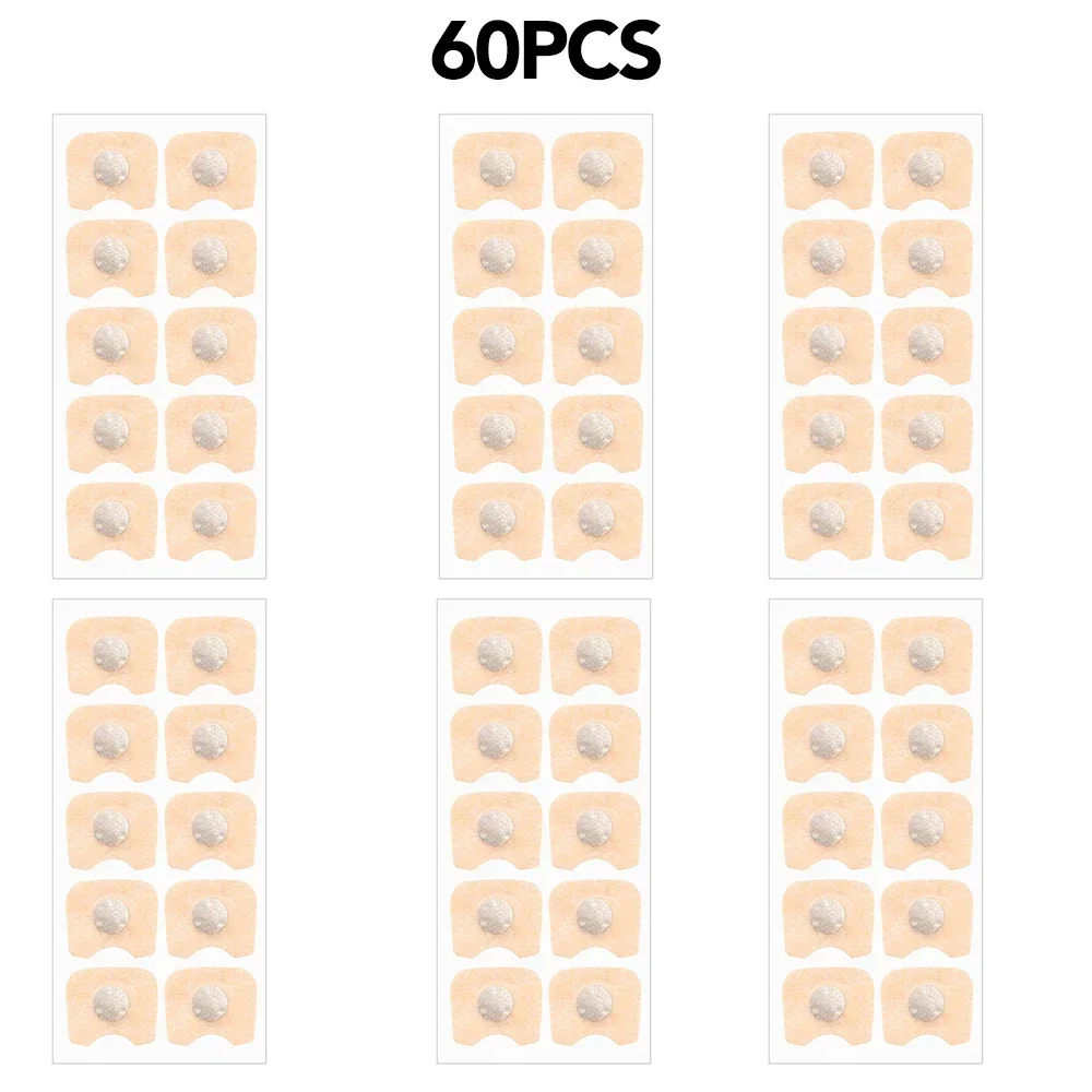Paquet de bandelettes nasales Anti-ronflement, 90 pièces, bandelettes nasales magnétiques, dispositifs respiratoires d'admission