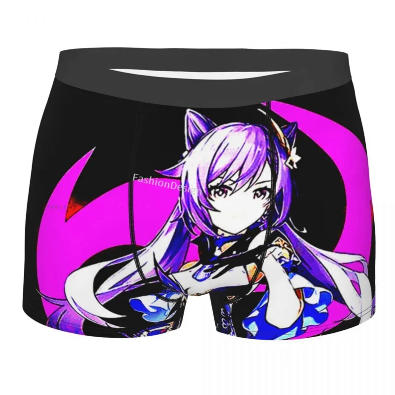 

Waifu Genshin Impact Game Paimon Teyvat Venti Childe Underpants Cotton Panties Men's Underwear Print Shorts Boxer Briefs