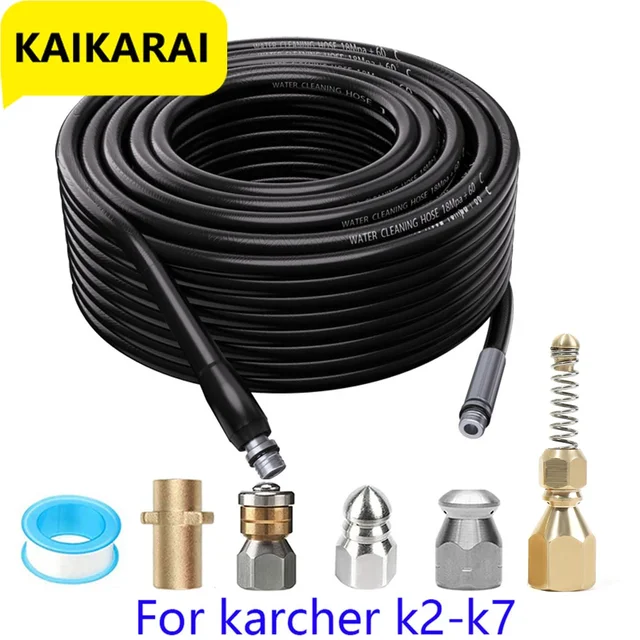 Tuyau D'eau Haute Pression Pour Karcher K2-k7pressure, Kit De Nettoyage De  Voiture, Buses De Lavage, Pistolet Pneumatique - Pistolet À Eau Et Neige  Mousse Lance - AliExpress