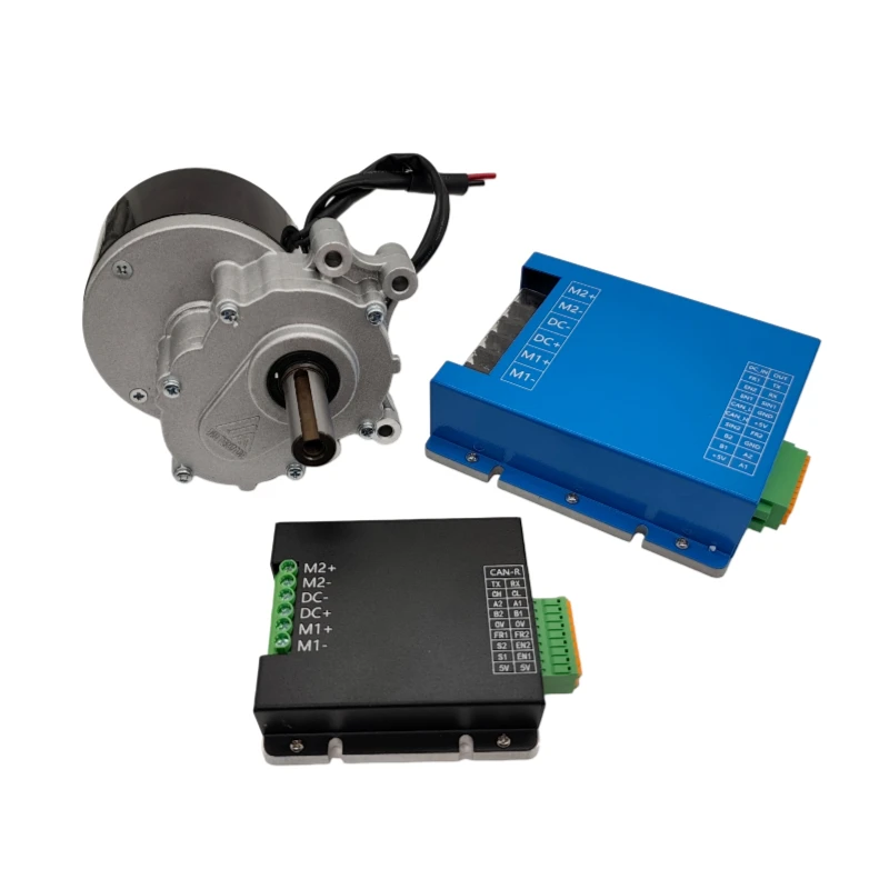 영구 자석 DC 브러시드 모터 48V350W120R용 듀얼 채널 브러시드 드라이버 30A LKDS48302 또는 50A LKDS48502
