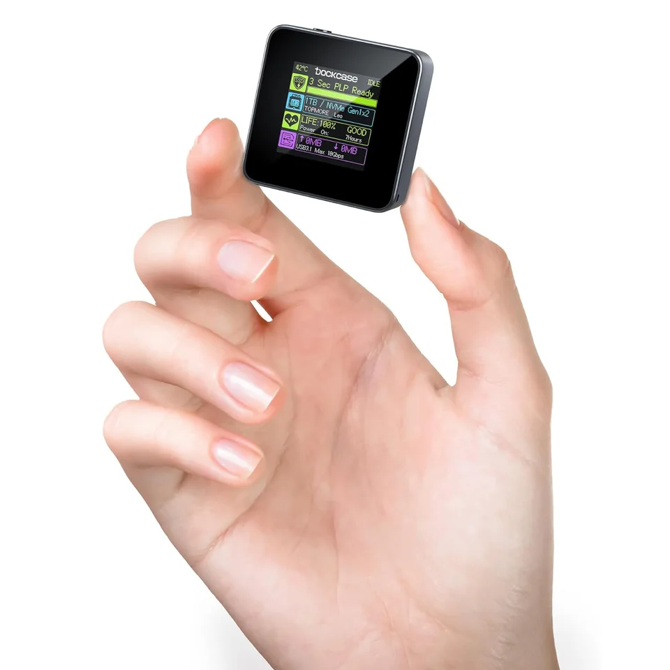Dockcase 2230 M.2 NVMe SSD エンクロージャ LCD ディスプレイ Dockcase 2230 M.2 NVMe SSD エンクロージャ LCD ディスプレイ