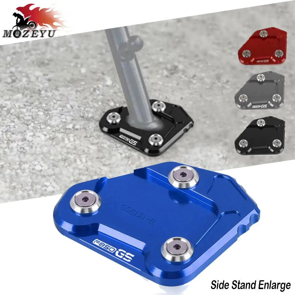 

F850GS F750GS Kickstand Enlarger Motorcycle Accessories Side Stand Extension For BMW F850 GS F 750 850 GSA 2018-2021 2022 2023