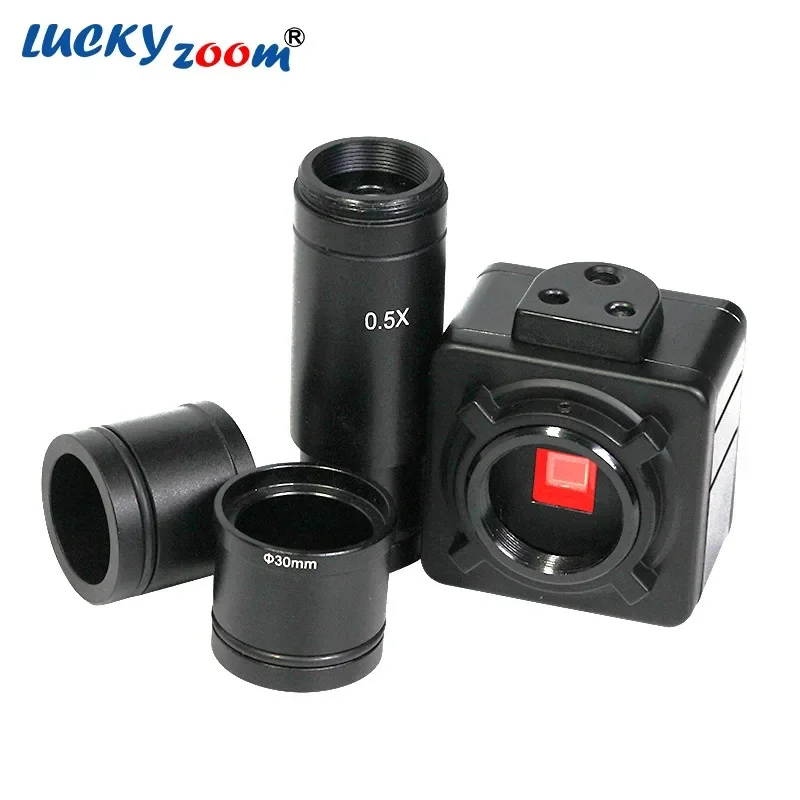 5Mp Usb Cmos Camera Elettronica Digitale Oculare Microscopio Fotocamera 0.5X C-Mount Len Adapter Per Binoculare Microscopio Trinoculare