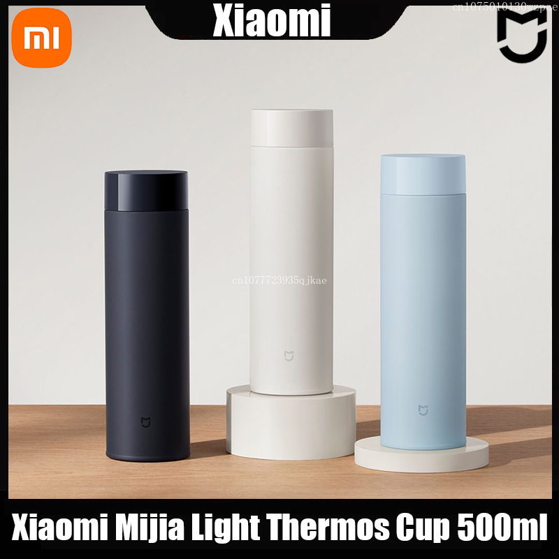 Xiaomi Mijia Light Insulated Cup 500ml Insulation and Cold Storage 316L Stainless Steel Men and Women Portable Water Cup