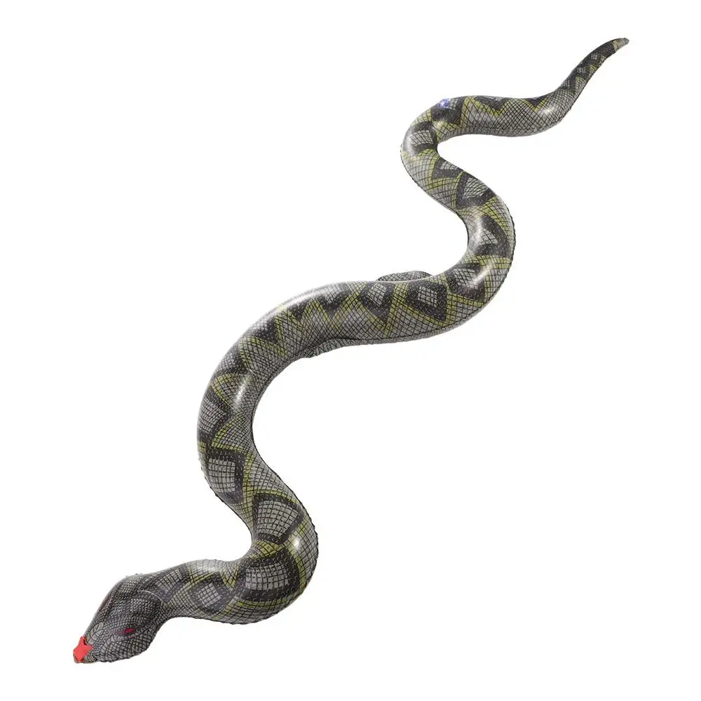 

41 Inches Prop Gag Funny Swimming Nature Blow Up Favors Prank PVC Inflatable Wild Snake Games Reptile Toy