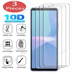 Premium 3 - Pack Tempered Glass Screen Protector Film - Tempered glass (For Xperia 5 III)