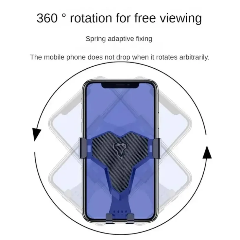 Universal Mobile Phone Holder Gravity Car Air Vent Mount Holder Car Holder Cell Phone Stand In Car GPS Support For IPhone Xiaomi