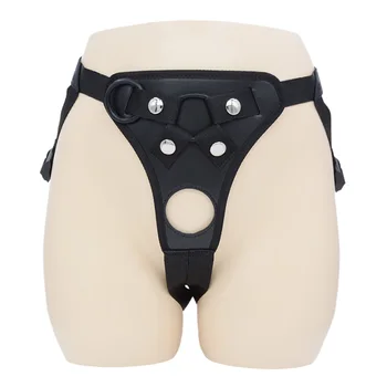 Men's Strap on Realistic Dildo Pants for Men Double Dildos with Rings Man Strapon Harness Belt Adult Games Sex Toys Strap on 5