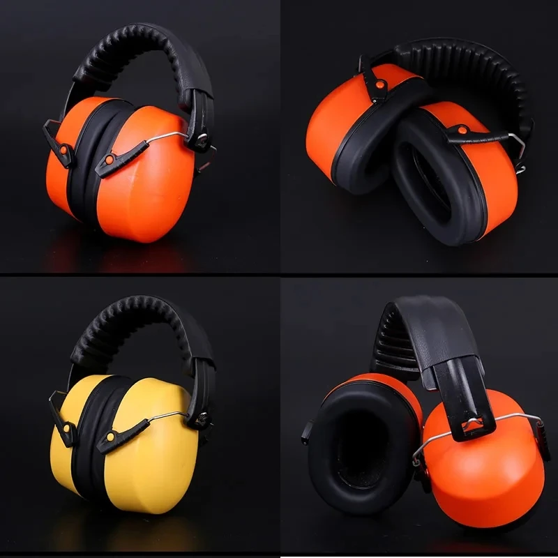 Adjustable Over-Head Anti-Noise Safety Earmuff SNR-35dB Ear Protector For Work Study Shooting Drumming Hearing Protection