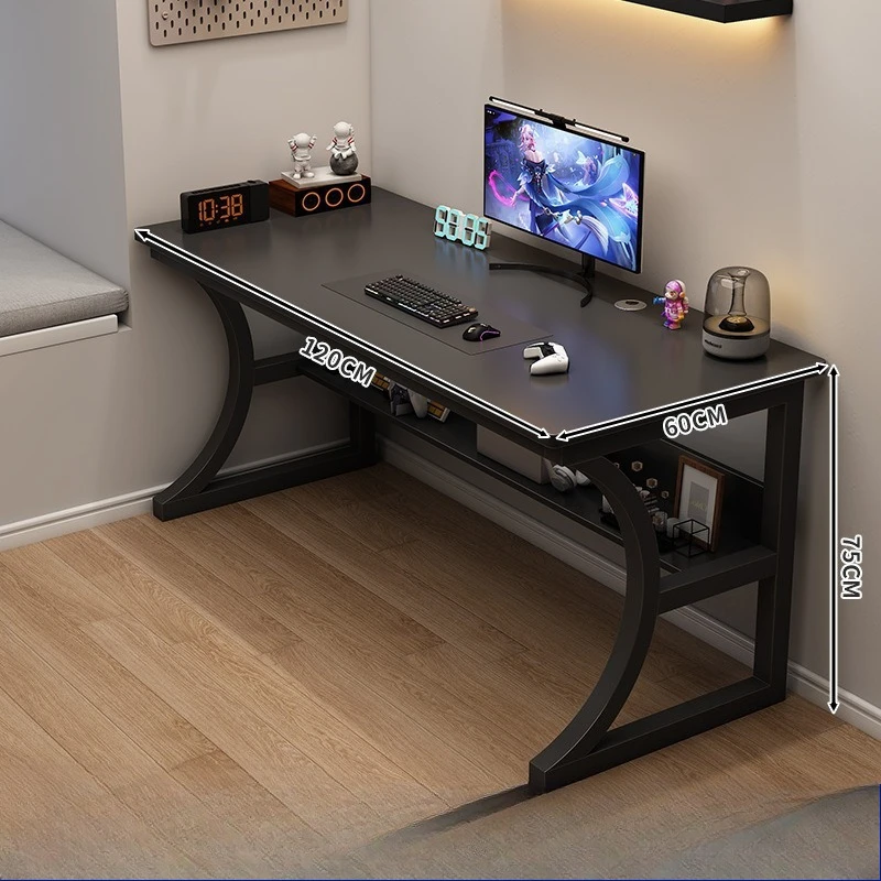 مكتب ألعاب مريح رف تخزين قابل للتعديل