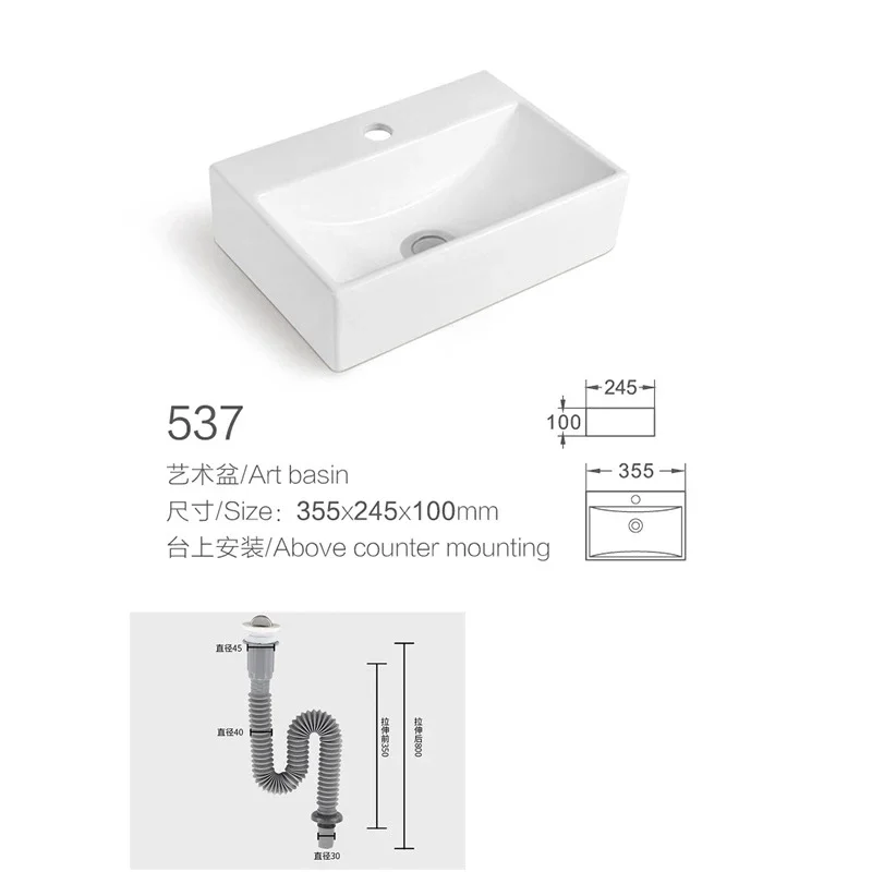 벽걸이 형 세라믹 세면기 미니 욕실 싱크 발코니 핸드 워시 풀 발코니 벽걸이 싱크 수조 아트 분지 Wall-mounted Ceramic Washbasin Mini Bathroom Sink Balcony Hand Wash Pool Balcony Wall-hung Sinks Countertop Art Basin  Best5