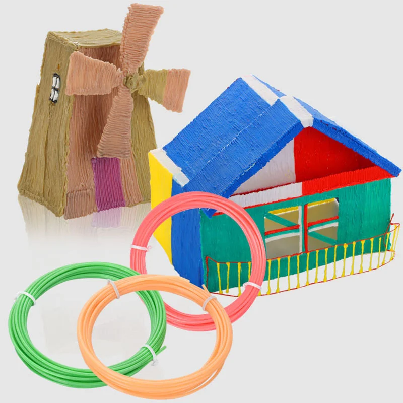 PLA 3D Printing Pen Consumables 36M 50M 100M 200M Diameter 1.75mm For 3D Printing Pen