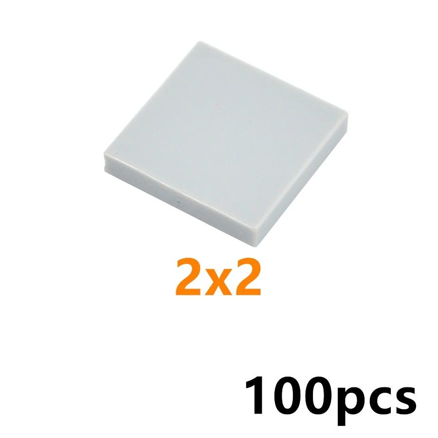 100Pcs 부드러운 빌딩 블록 부품 22385 2x3 타일 오각형 조립 패널 퍼즐 벽돌 교육 완구 3068 호환
