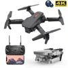 E88 Rc Drone 4K Profesional HD Dual Camera 2.4Ghz Mini Foldable Quadcopter Real-time Transmission Helicopters Gift Toys for Boy 1
