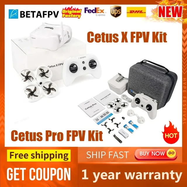 Cetus X Brushless Quadcopter – BETAFPV Hobby