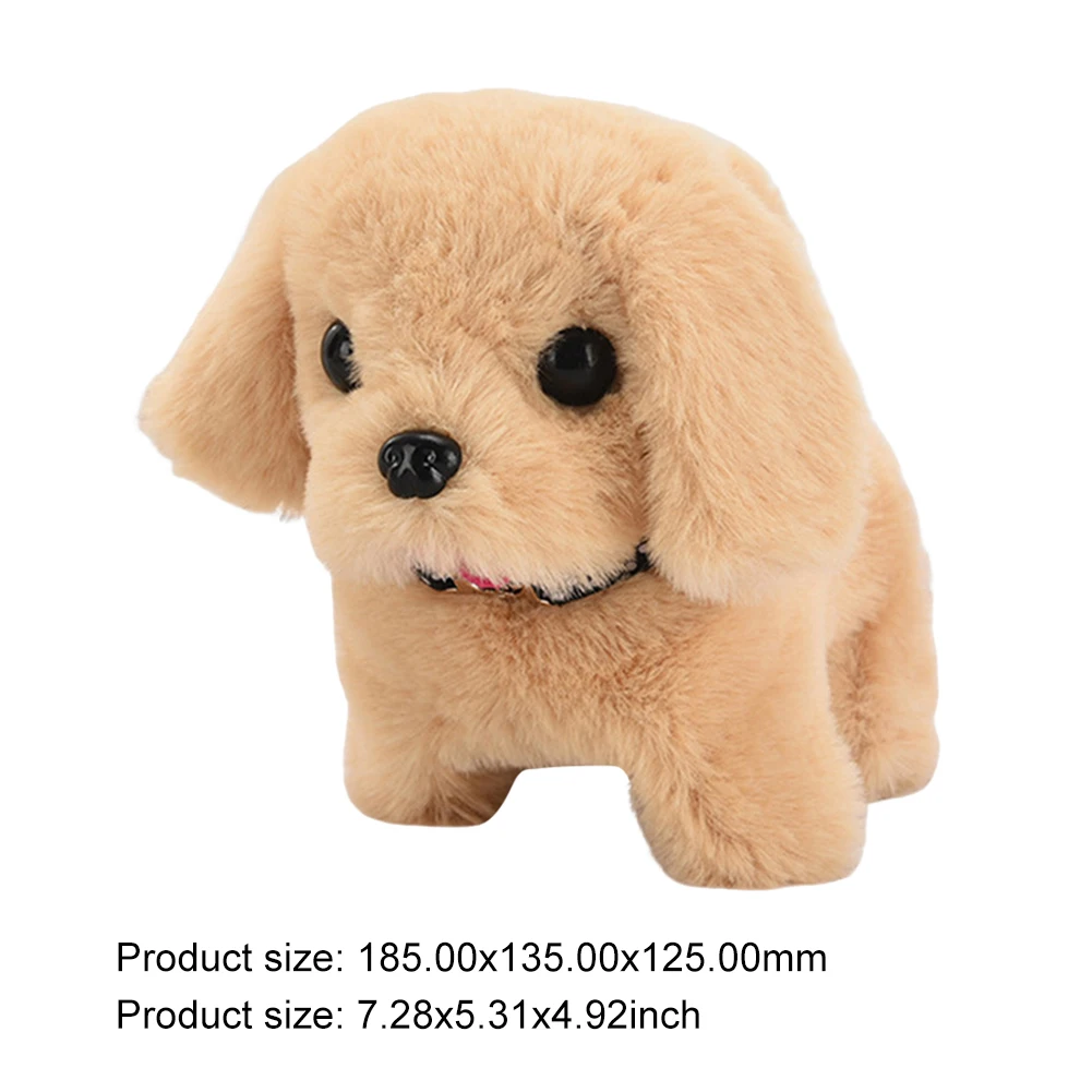 Electronic Walking and Barking Plush Toys Interactive Puppy doll Dog with Remote Control Leash mother kids for Kid Toddler Gifts 6