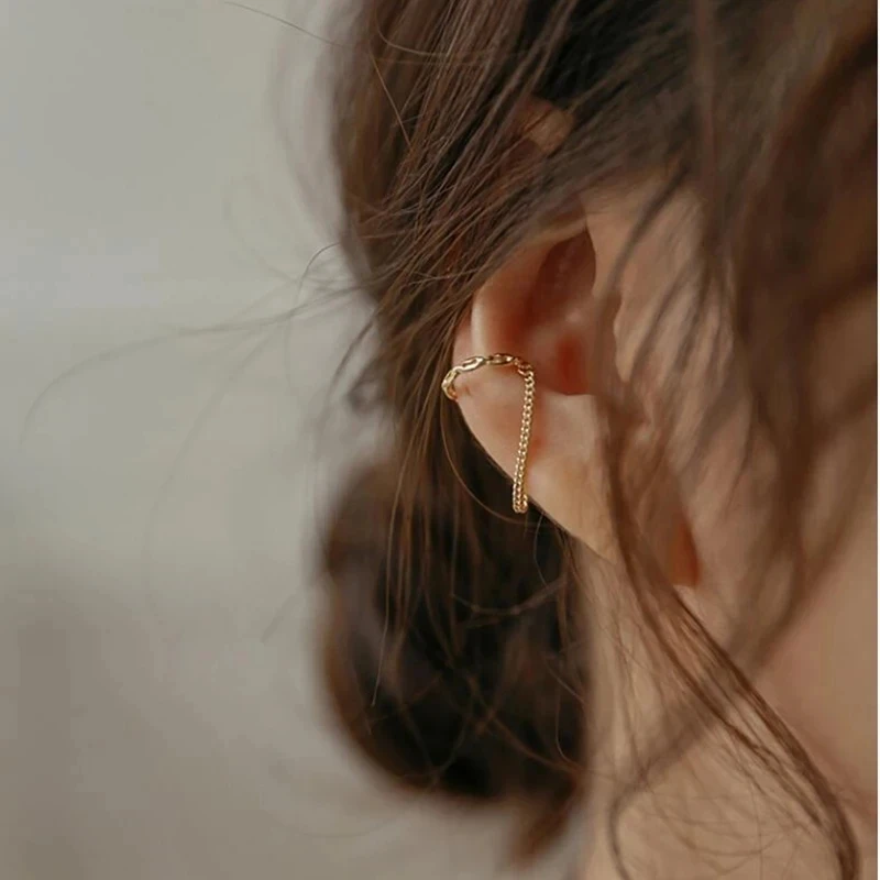 Fashion Minilist No Piercing Ear Cuff Earrings For Women Fake Piercing Earcuff Clips Earrings For Everyday & Party Wear Image 4