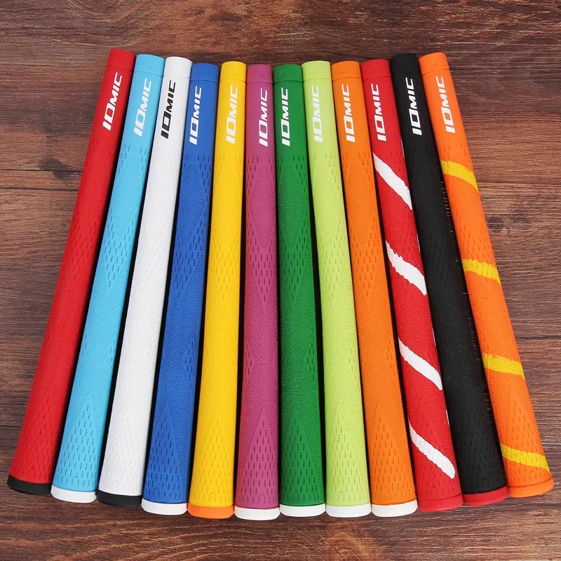 

7pcs/lot IOMIC 1.8 Golf grips High quality rubber Golf irons grips 12 colors in choice Golf clubs grips Free shipping
