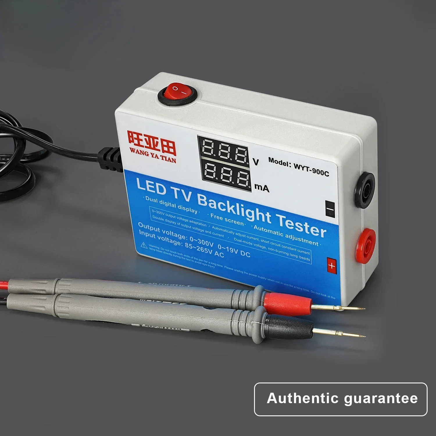 Description Picture 3 of itemLED Tester 0-300V Output TV Backlight Strips Beads Current and Voltage Display Measurement Instruments for LED Light