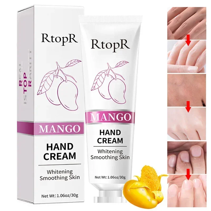 

Mango Hand Cream Bright Moisture Rehydration Liquid Hand Skin Repair Whitening Care Anti-aging Winter Anti-Crack Serum